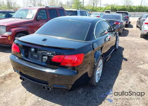 2011 BMW M3 из США, поврежденный, VIN WBSDX9C50BE585251